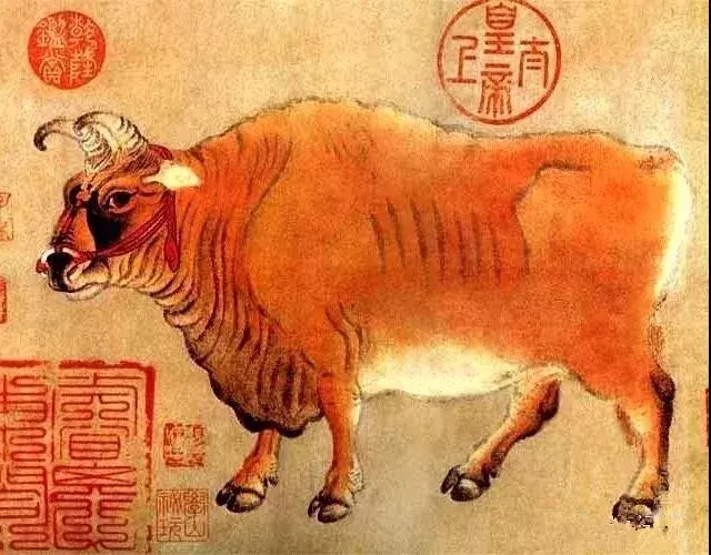 唐 韓滉 五牛圖